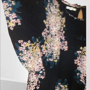 Maurices Flutter Sleeve floral blouse